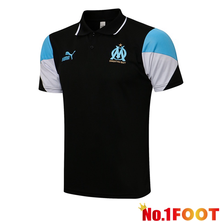 Marseille OM Polo Shirt Black 2021/2022