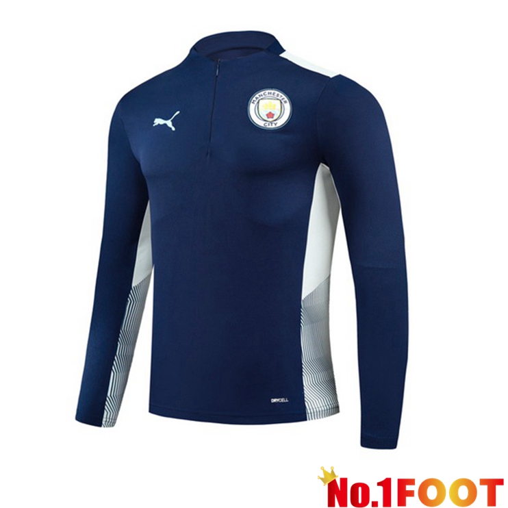 Manchester City Training Sweatshirt Blue 2021/2022