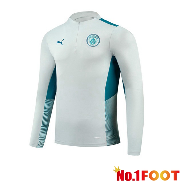 Manchester City Training Sweatshirt Grey 2021/2022