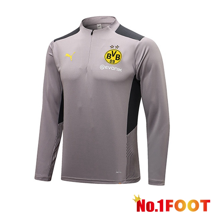 Dortmund Training Sweatshirt Grey 2021/2022