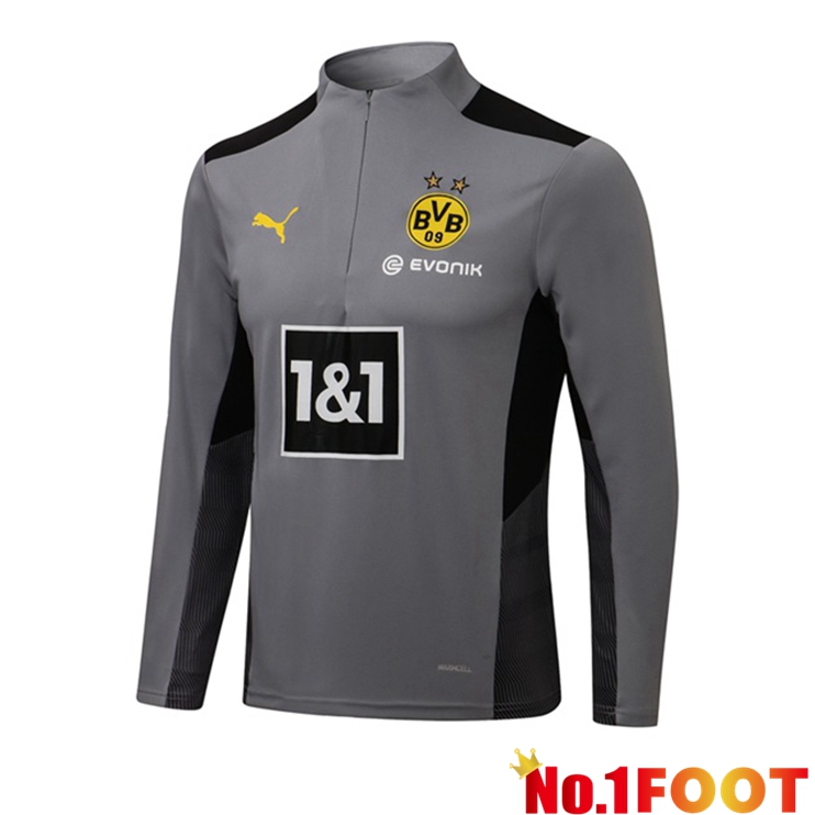 Dortmund Training Sweatshirt Grey 2021/2022