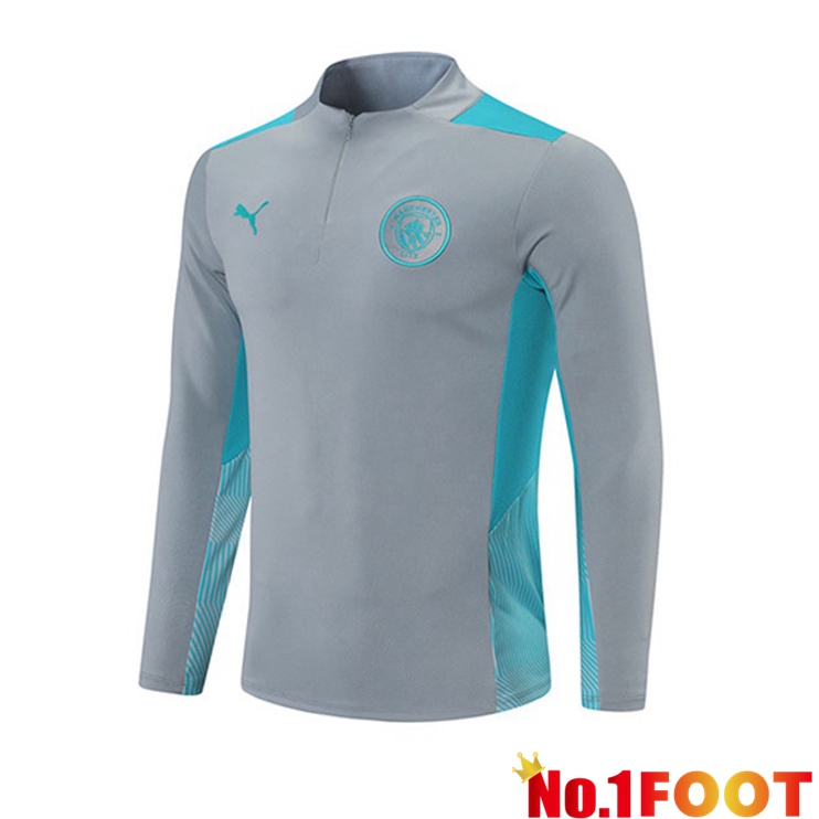 Manchester City Training Sweatshirt Grey 2021/2022