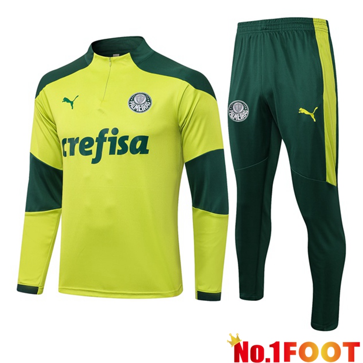 Palmeiras Training Tracksuit Yellow 2021/2022