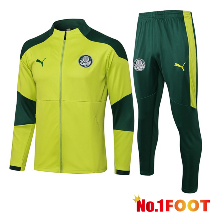 Palmeiras Training Tracksuit Yellow 2021/2022