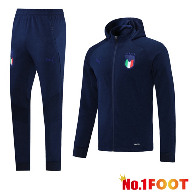 Italy Training Tracksuit Blue 2021/2022