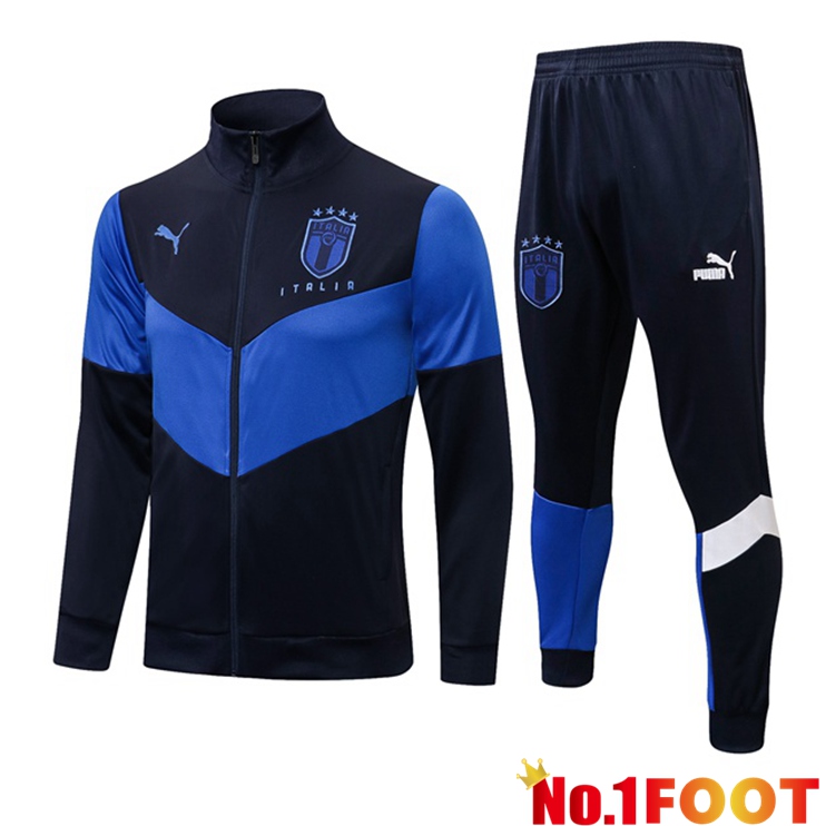 Italy Training Tracksuit Blue 2021/2022