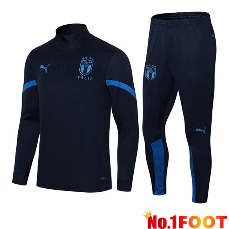 Italy Training Tracksuit Blue Royal 2021/2022