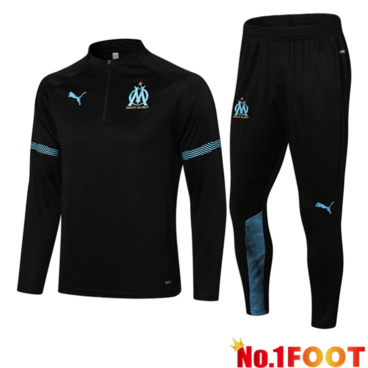 Marseille OM Training Tracksuit Black 2021/2022