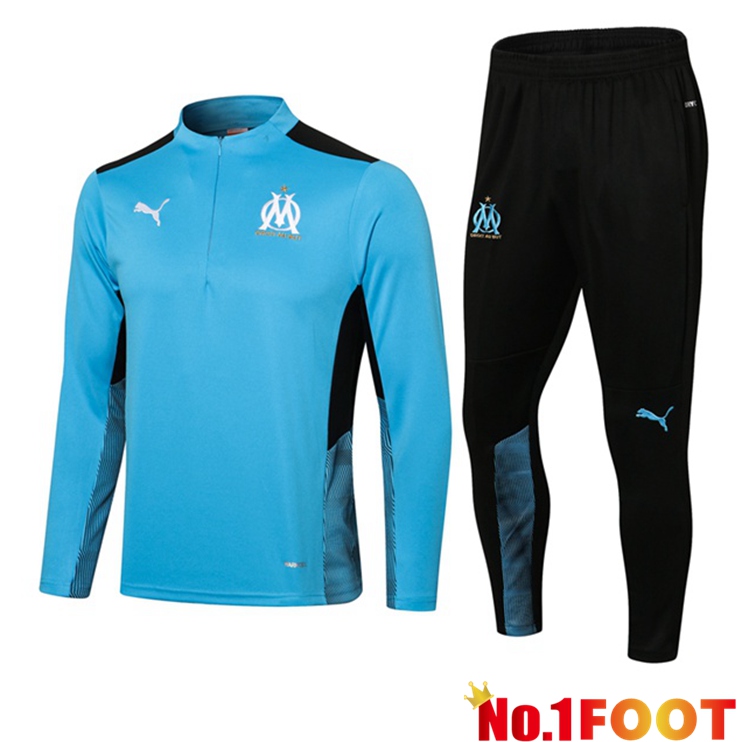 Marseille OM Training Tracksuit Blue 2021/2022