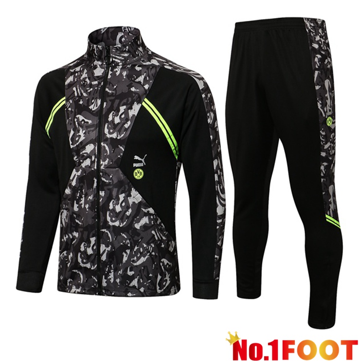 Dortmund Training Tracksuit Black 2021/2022