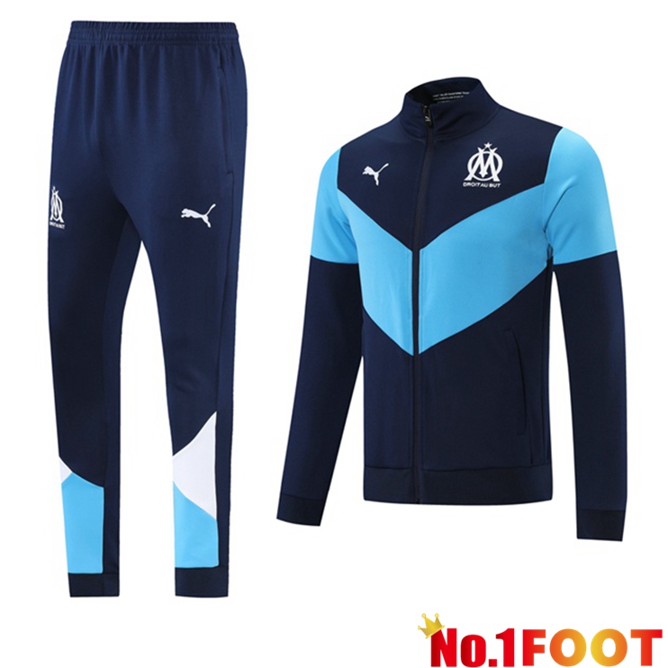 Marseille OM Training Tracksuit Blue Royal 2021/2022