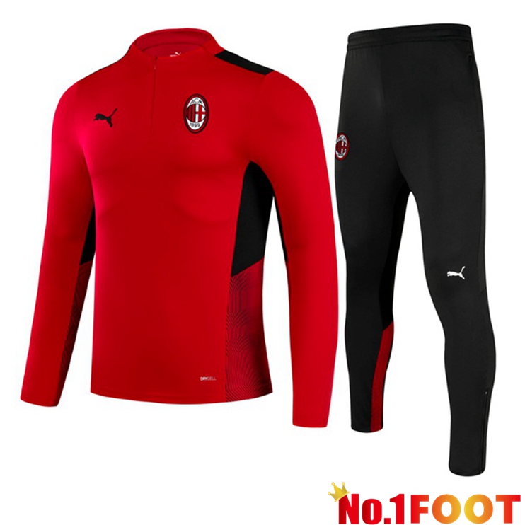 AC Milan Training Tracksuit Red 2021/2022