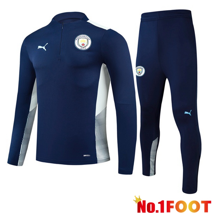 Manchester City Training Tracksuit Blue 2021/2022