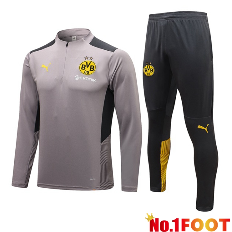 Dortmund Training Tracksuit Grey 2021/2022