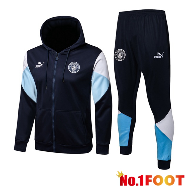 Manchester City Training Tracksuit Blue Royal 2021/2022