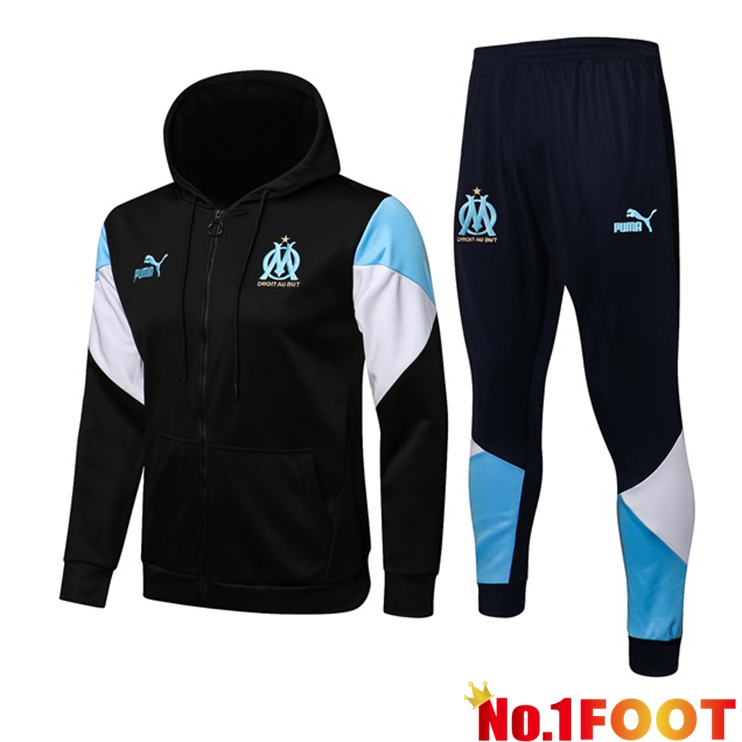 Marseille OM Training Tracksuit Black 2021/2022