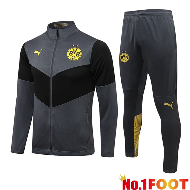 Dortmund Training Tracksuit Grey 2021/2022