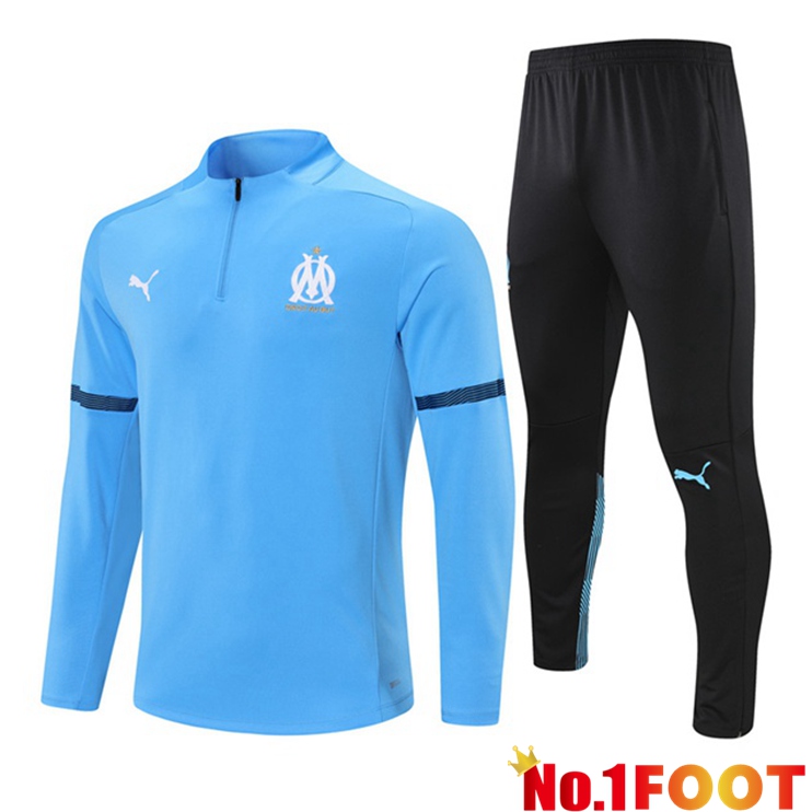 Marseille OM Training Tracksuit Blue 2021/2022