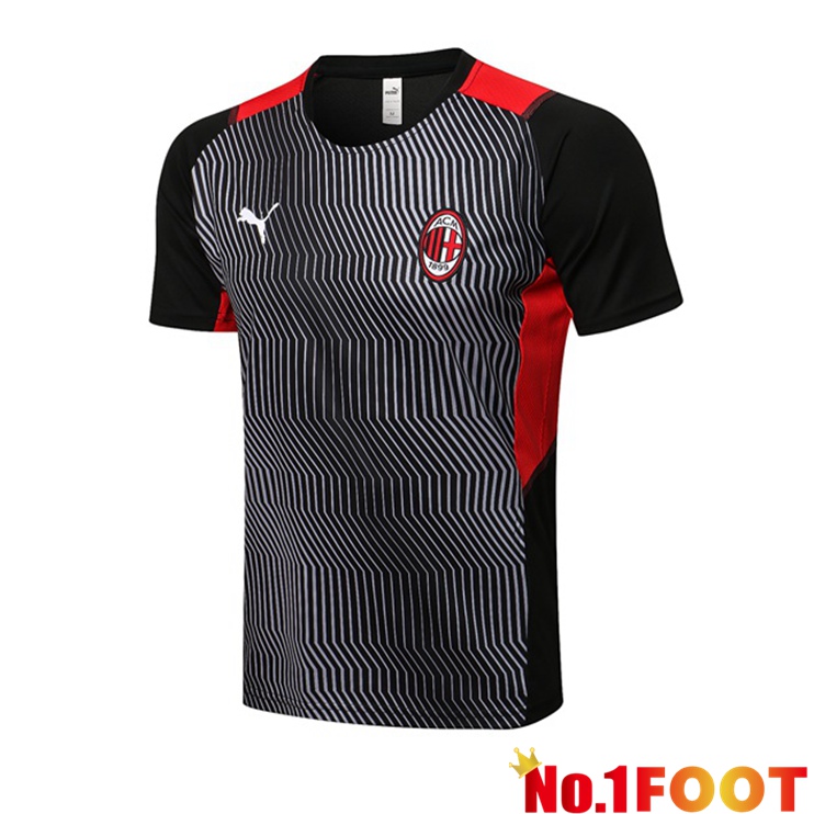 AC Milan Training T Shirt Black 2021/2022