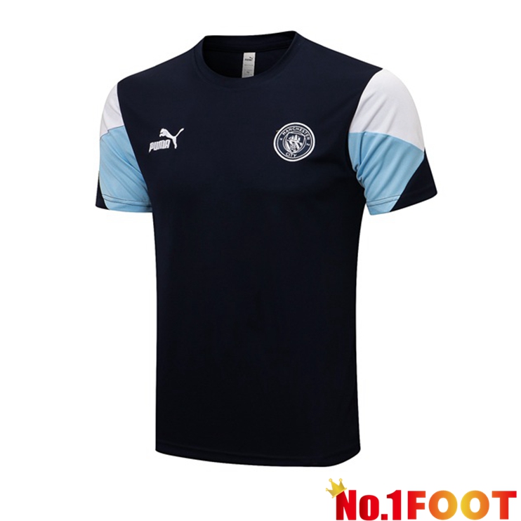 Manchester City Training T Shirt Blue Royal 2021/2022