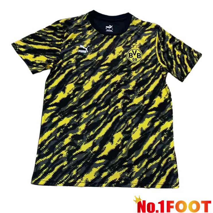 Dortmund Training T Shirt Yellow 2021/2022