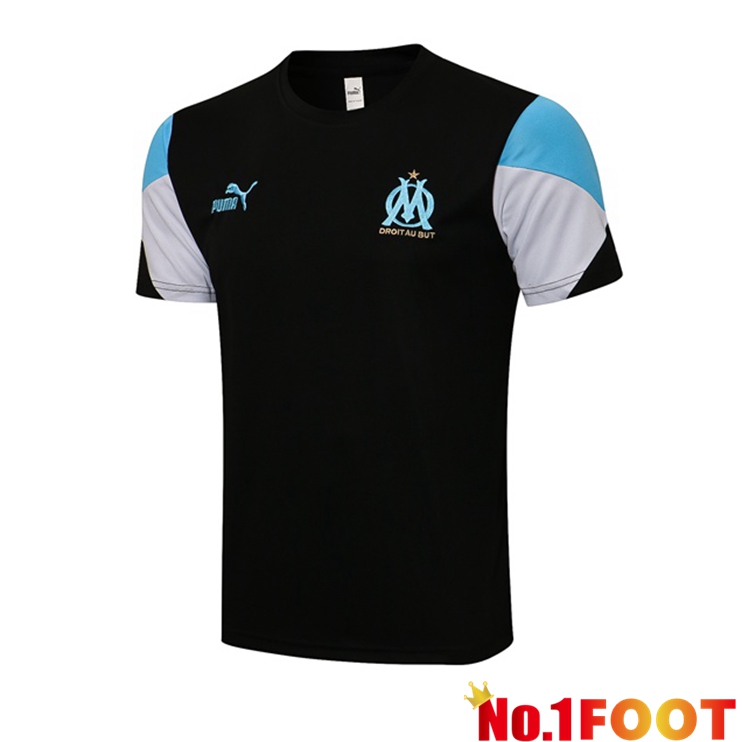 Marseille OM Training T Shirt Black 2021/2022