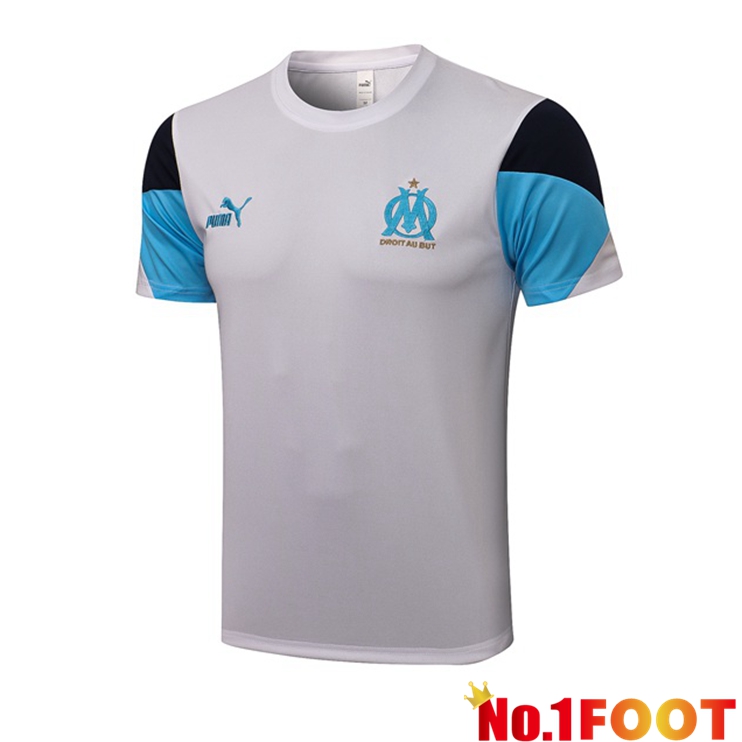 Marseille OM Training T Shirt White 2021/2022