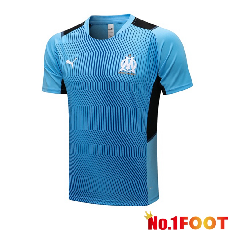 Marseille OM Training T Shirt Blue 2021/2022