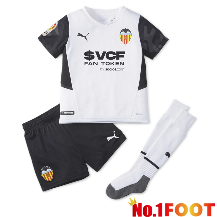 FC Valencia Kids Home Jersey White 2021/2022