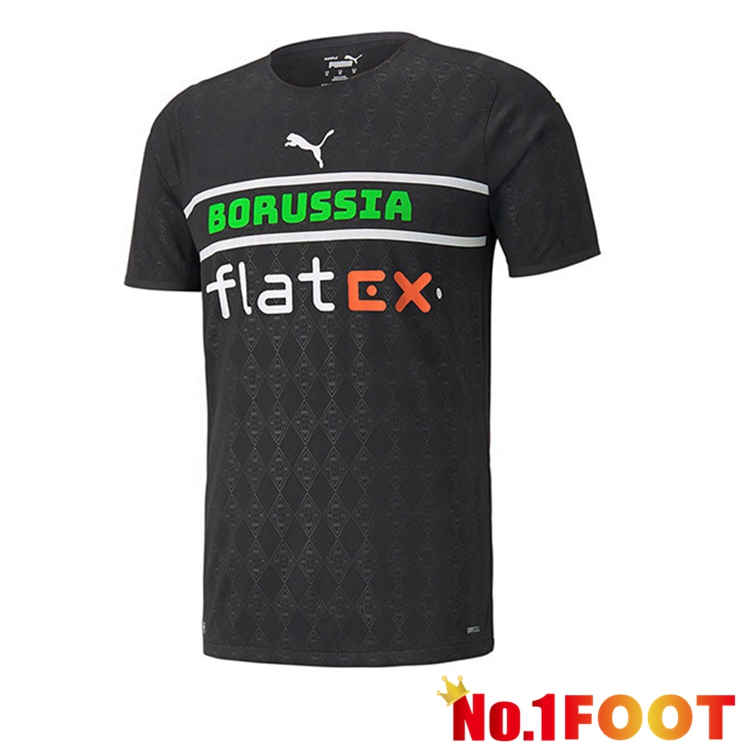 Monchengladbach Third Jersey Black 2021/22