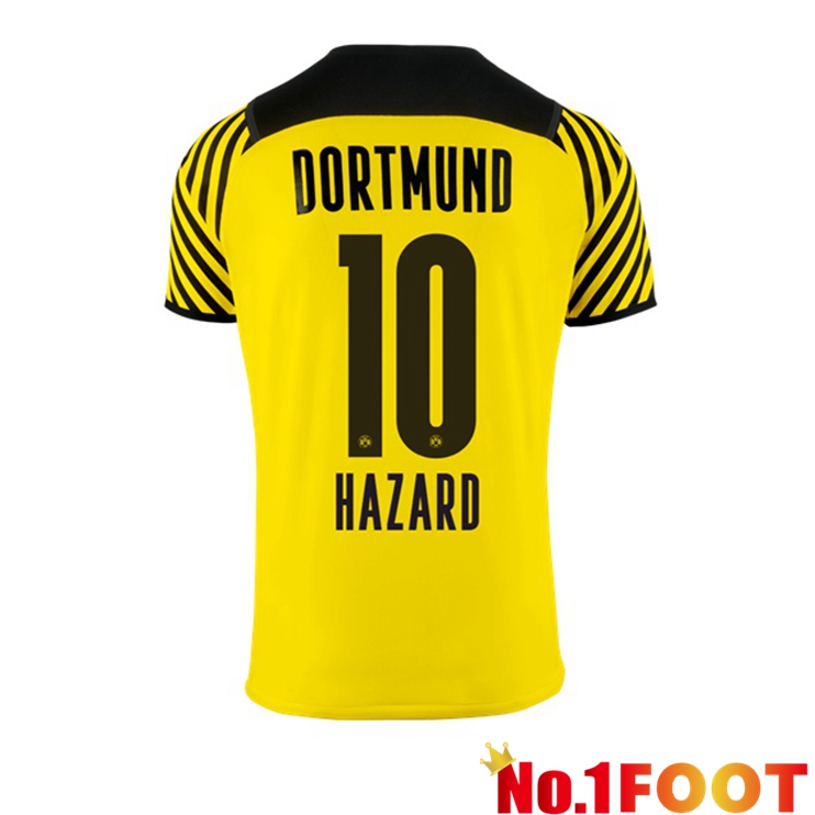 Dortmund (Hazard 10) Home Jersey Yellow 2021/22