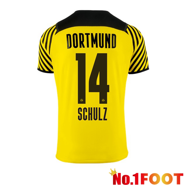 Dortmund (Schulz 14) Home Jersey Yellow 2021/22