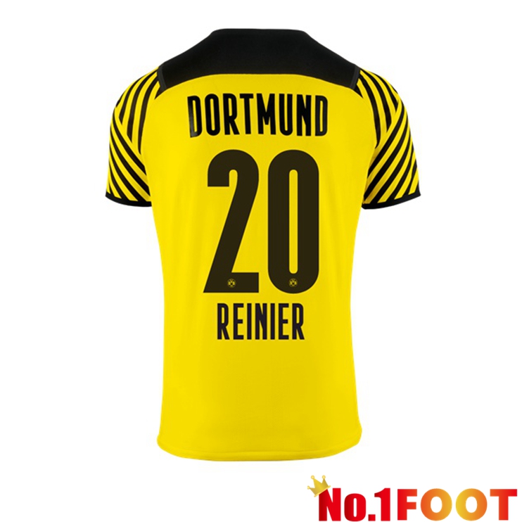 Dortmund (Reinier 20) Home Jersey Yellow 2021/22