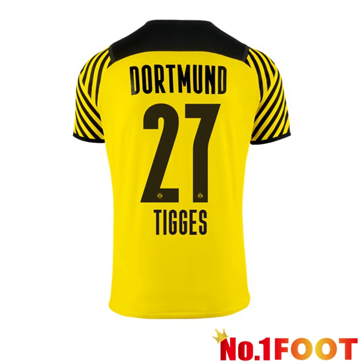 Dortmund (Tigges 27) Home Jersey Yellow 2021/22