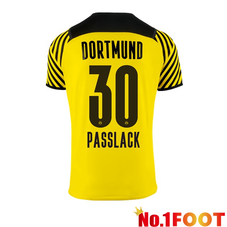 Dortmund (Passlack 30) Home Jersey Yellow 2021/22