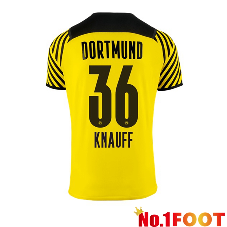 Dortmund (Knauff 36) Home Jersey Yellow 2021/22