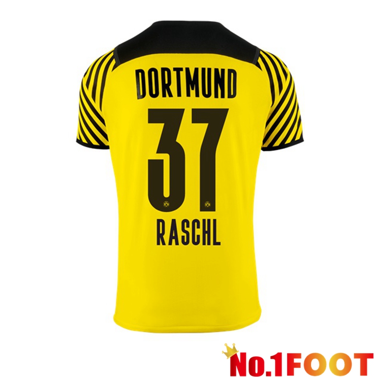 Dortmund (Raschl 37) Home Jersey Yellow 2021/22