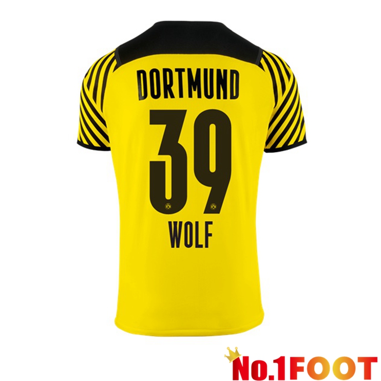 Dortmund (Wolf 39) Home Jersey Yellow 2021/22