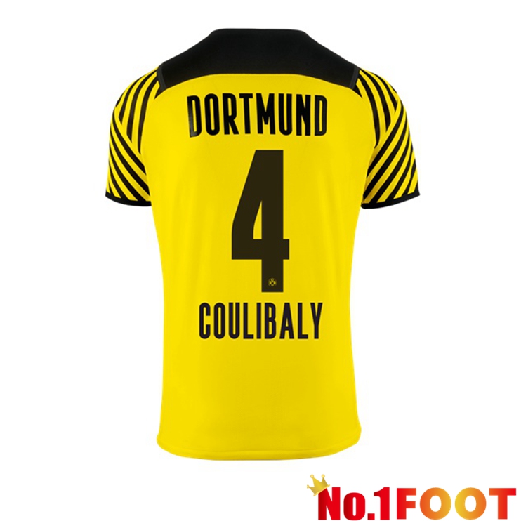 Dortmund (Coulibaly 4) Home Jersey Yellow 2021/22