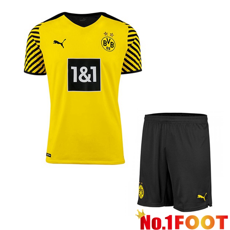 Dortmund Kids Home Jersey Yellow 2021/22