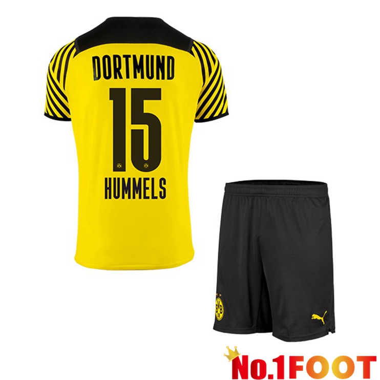 Dortmund (Hummels 15) Kids Home Jersey Yellow 2021/22