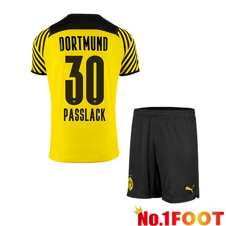 Dortmund (Passlack 30) Kids Home Jersey Yellow 2021/22