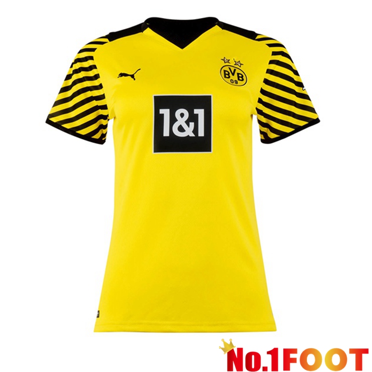 Dortmund Womens Home Jersey Yellow 2021/22