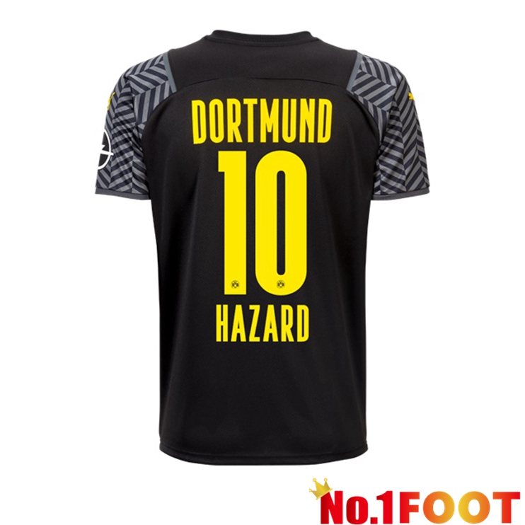 Dortmund (Hazard 10) Away Jersey Black 2021/22