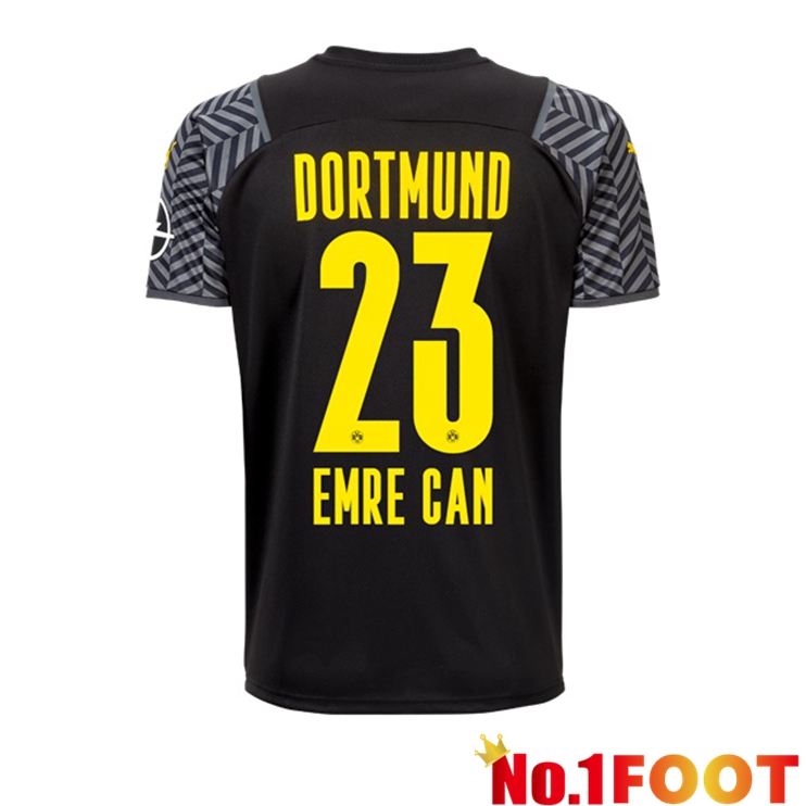 Dortmund (Emre Can 23) Away Jersey Black 2021/22