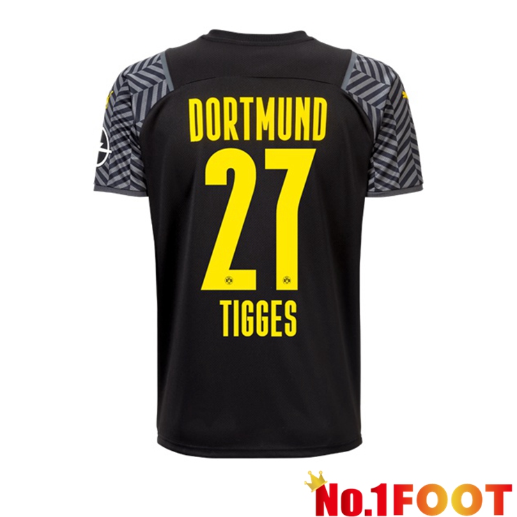 Dortmund (Tigges 27) Away Jersey Black 2021/22