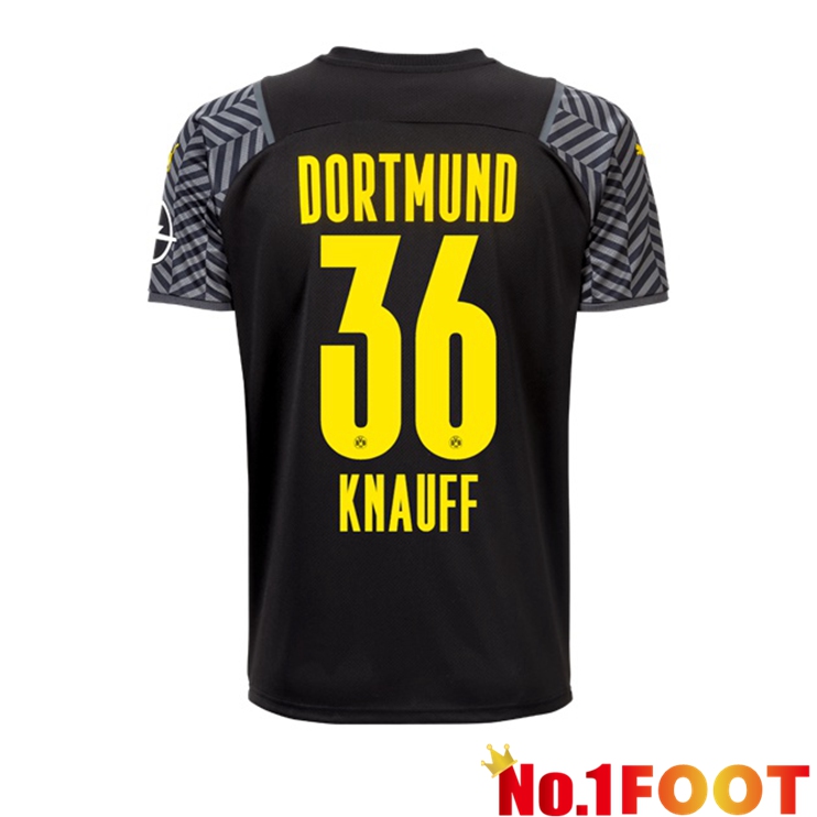 Dortmund (Knauff 36) Away Jersey Black 2021/22