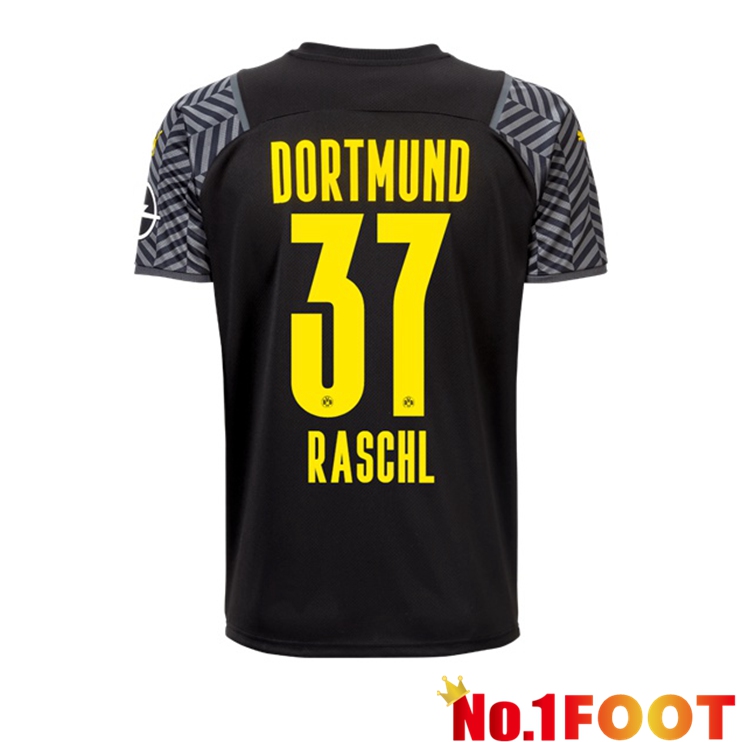 Dortmund (Raschl 37) Away Jersey Black 2021/22