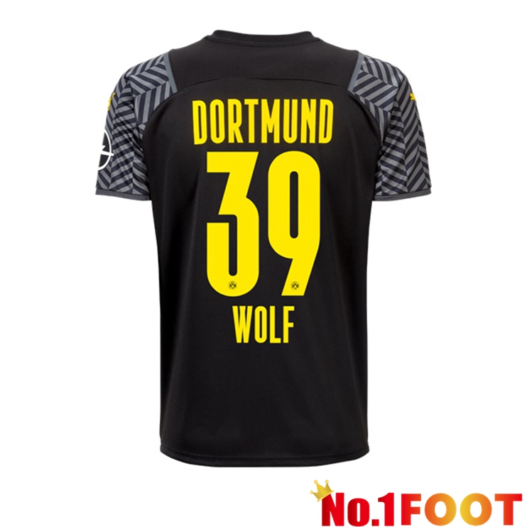 Dortmund (Wolf 39) Away Jersey Black 2021/22