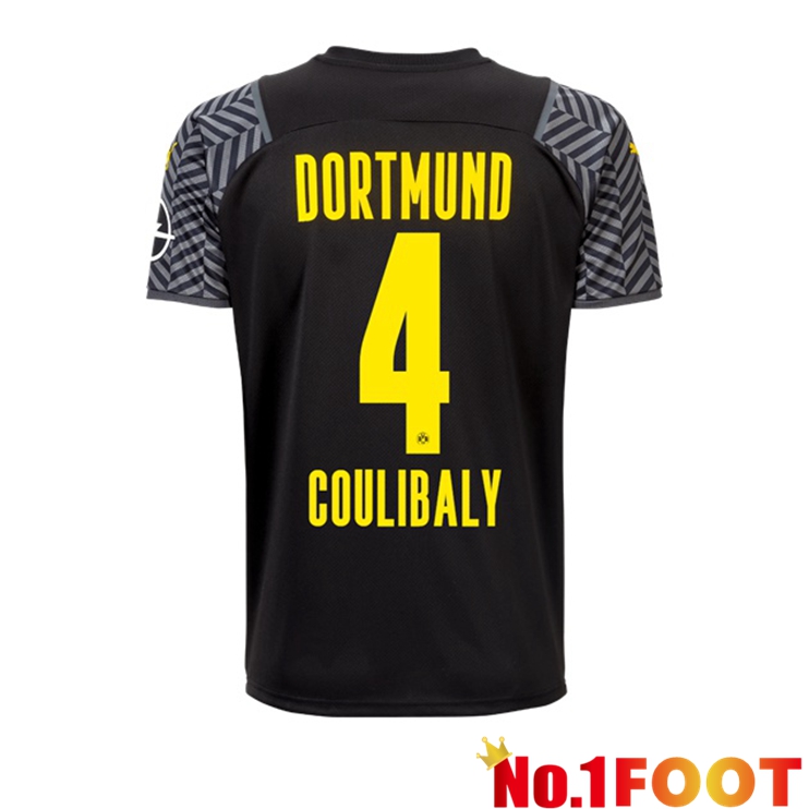 Dortmund (Coulibaly 4) Away Jersey Black 2021/22